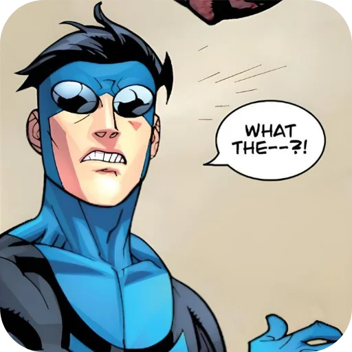 Эмодзи Invincible Blue Suit