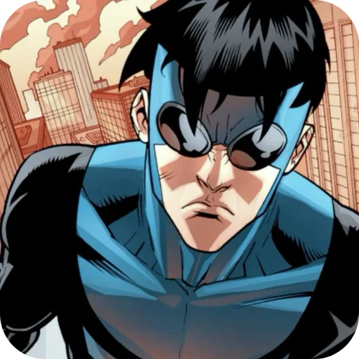 Эмодзи Invincible Blue Suit