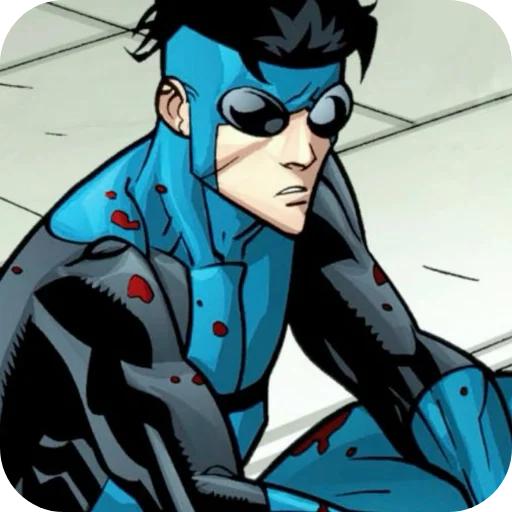 Эмодзи Invincible Blue Suit