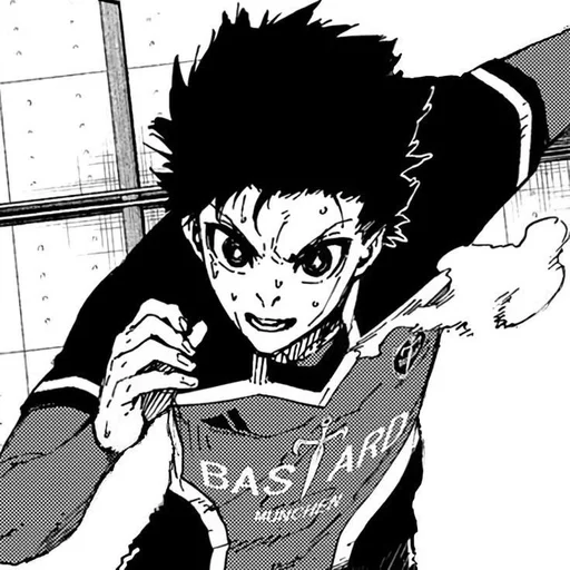 Эмодзи Blue lock