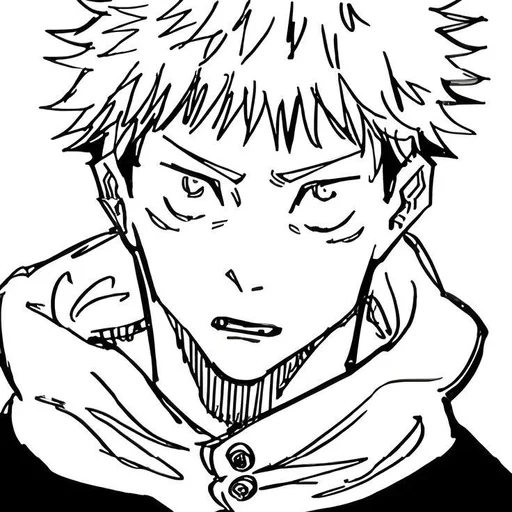 Эмодзи Yuji Itadori