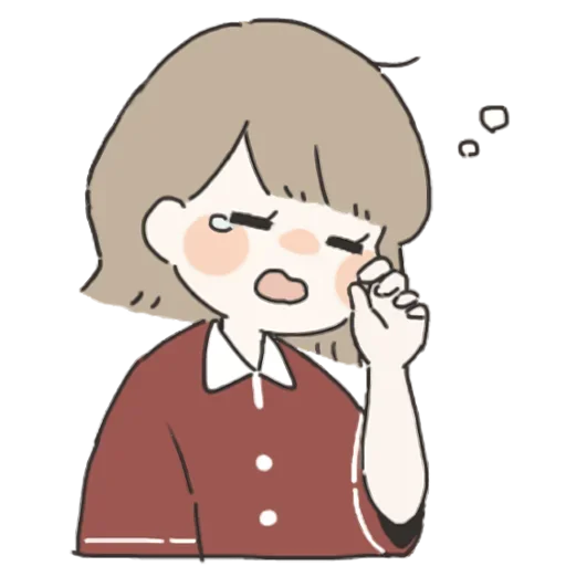 Эмодзи Я всегда рядом (тян)