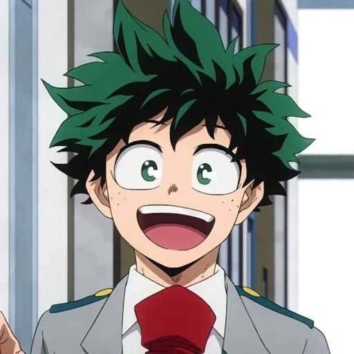 Эмодзи Izuku Midoriya