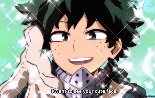 Эмодзи Izuku Midoriya