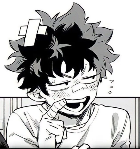 Эмодзи Izuku Midoriya