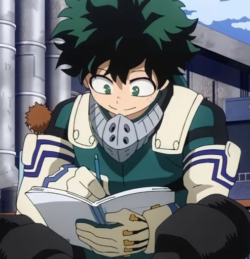 Эмодзи Izuku Midoriya