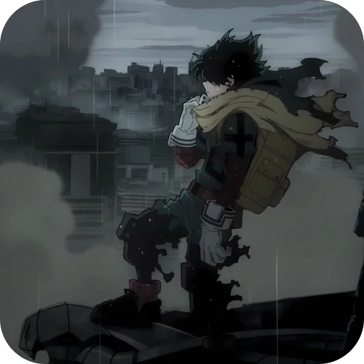 Эмодзи Изуку Мидория