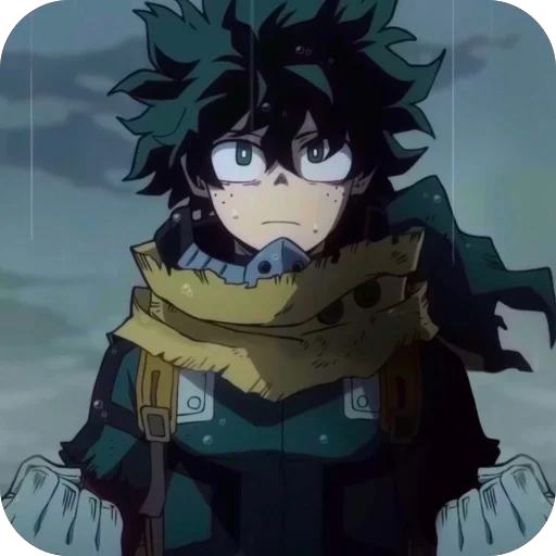 Эмодзи Изуку Мидория