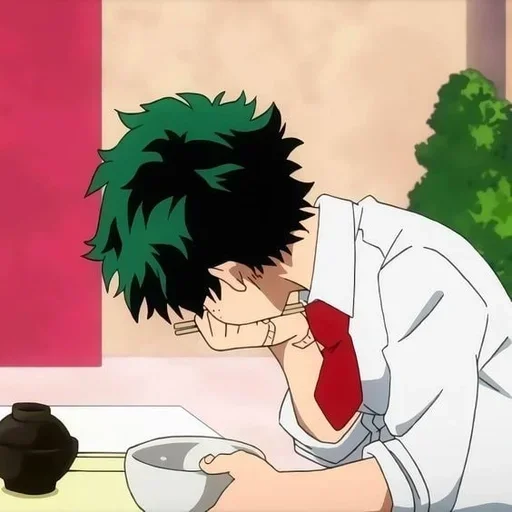 Эмодзи ‌Izuku Midoriya (Deku)