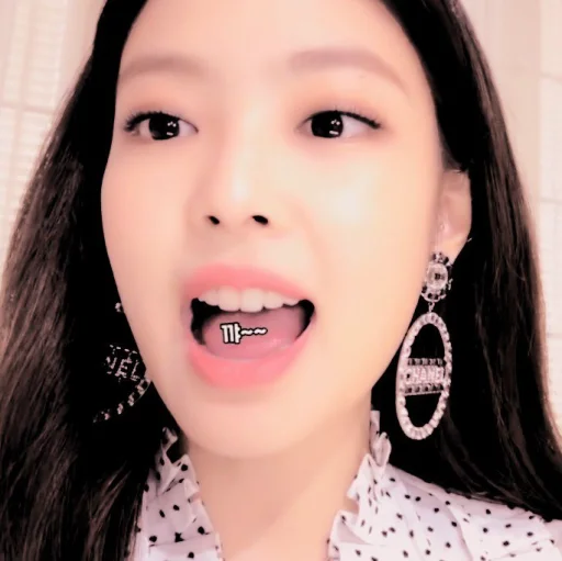 Эмодзи jennie blackpink