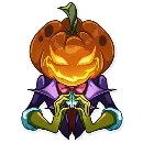 Эмодзи Jack Pumpkin Head