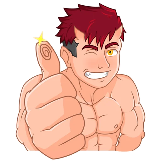 Эмодзи Japanese Demon Yohei