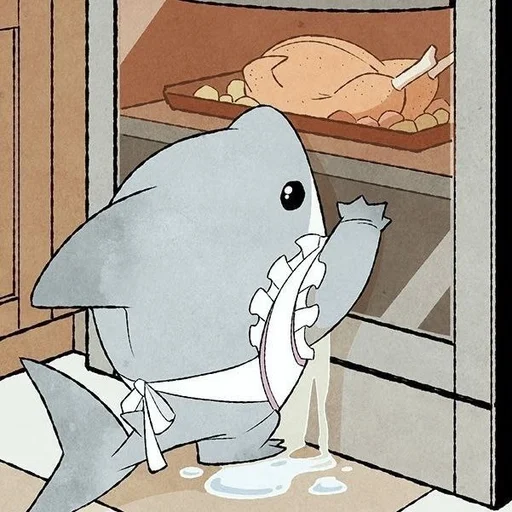 Эмодзи Jeff the Shark