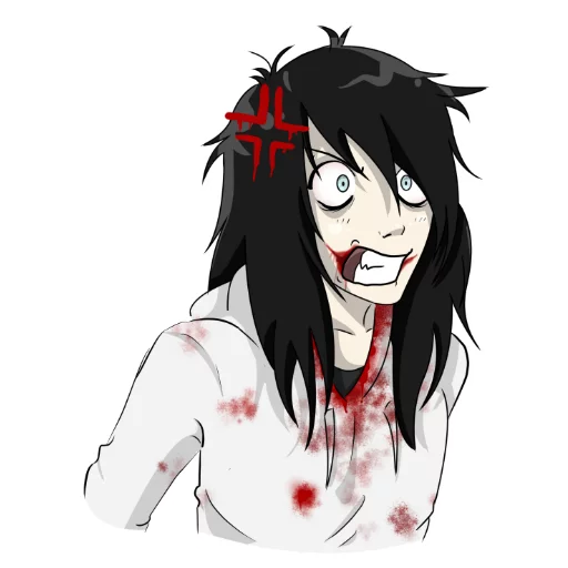 Эмодзи Jeff the Killer