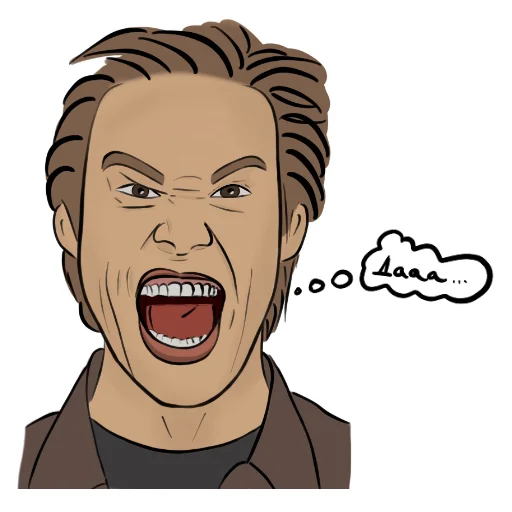 Эмодзи Emotional James Carrey