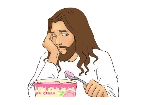 Эмодзи JesusAVGN