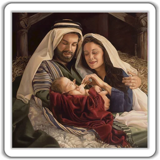 Эмодзи Jesus Born
