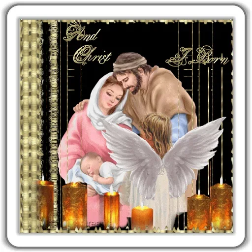 Эмодзи Jesus Born