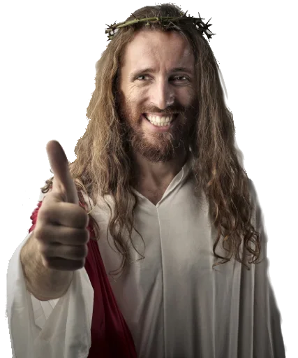 Эмодзи Jesus Funny
