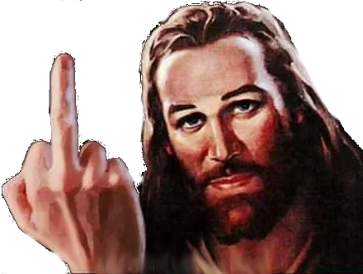 Эмодзи Jesus Funny