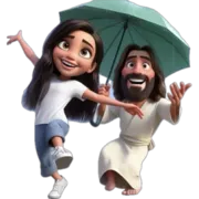 Эмодзи Jesus Love