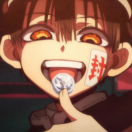 Эмодзи 💮 Jibaku Shounen Hanako-kun