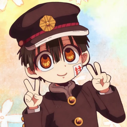 Эмодзи 💮 Jibaku Shounen Hanako-kun