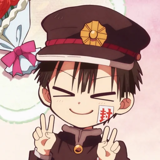 Эмодзи 💮 Jibaku Shounen Hanako-kun