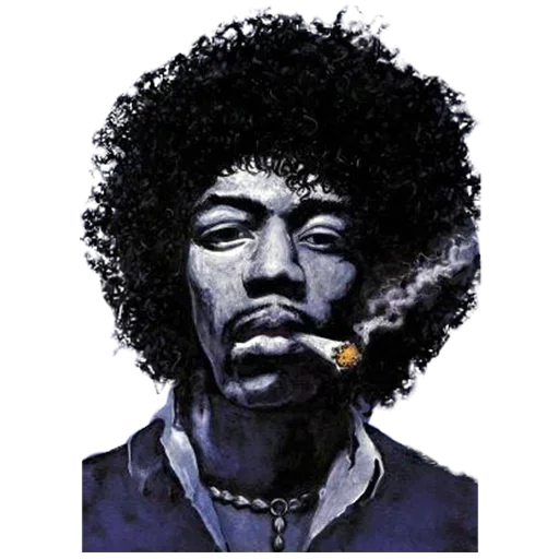 Эмодзи Jimi Hendrix