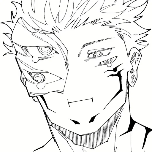 Эмодзи Ryomen Sukuna