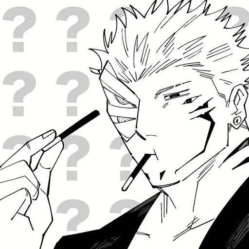 Эмодзи Ryomen Sukuna