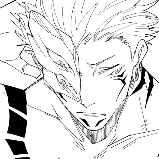 Эмодзи Ryomen Sukuna