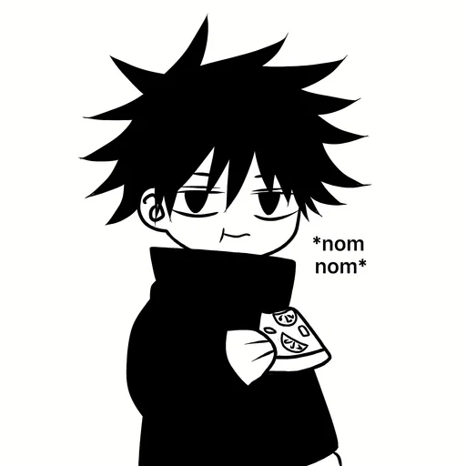Эмодзи Megumi Fushiguro