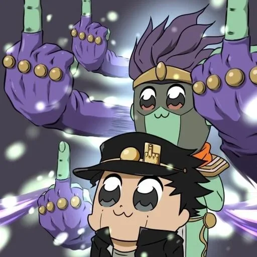 Эмодзи JoJos Bizarre Adventure