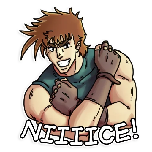 Эмодзи JoJo's Bizzare Adventures