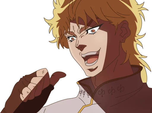 Эмодзи JoJo's Bizarre Adventure - Anime Pack