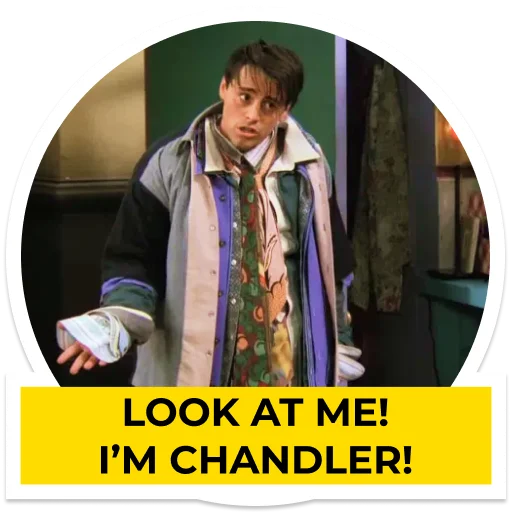Эмодзи Joey Tribbiani by DariaLight