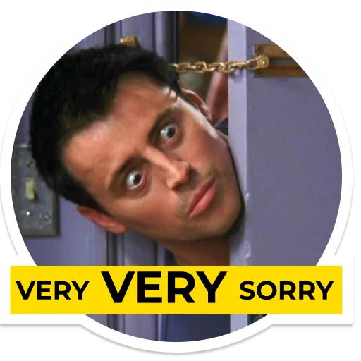 Эмодзи Joey Tribbiani by DariaLight
