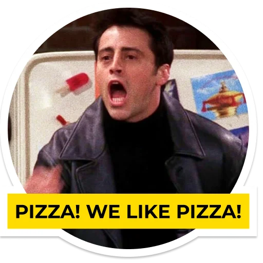 Эмодзи Joey Tribbiani by DariaLight