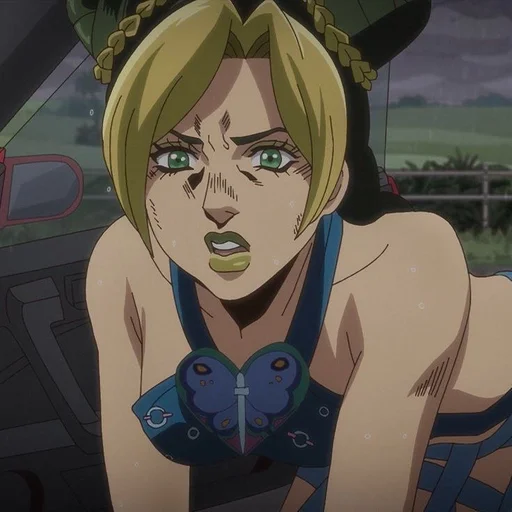 Эмодзи Jolyne Kujo