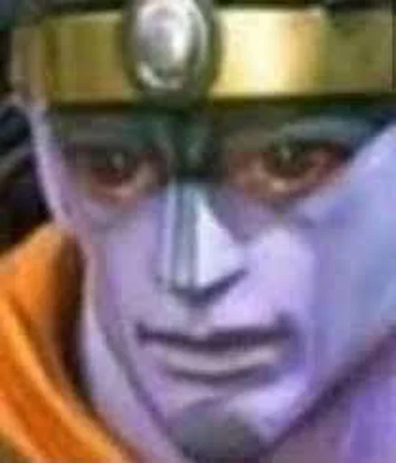 Эмодзи Literally just jotaro