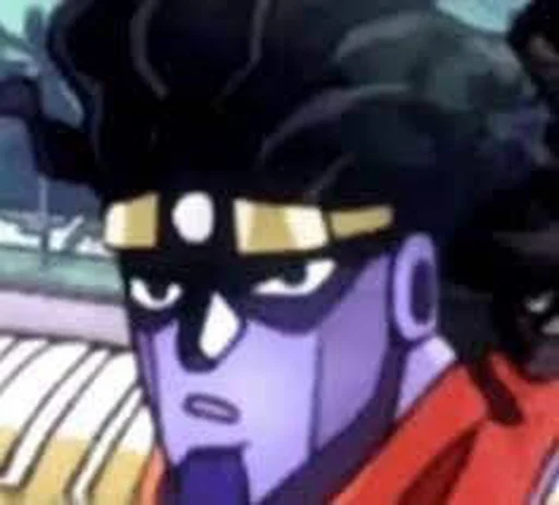 Эмодзи Literally just jotaro