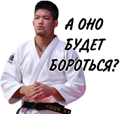 Эмодзи Дзюдо Арт