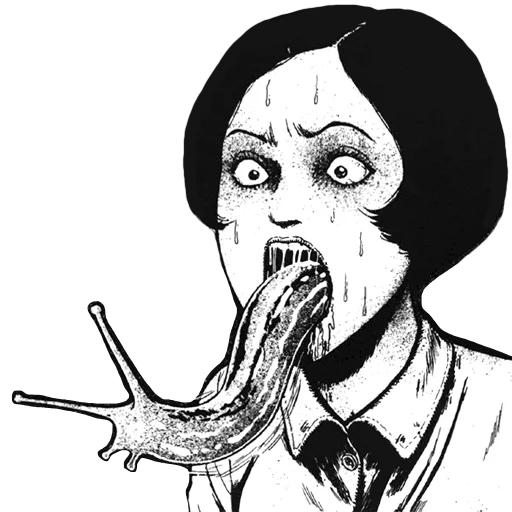 Эмодзи Junji Ito Дзюндзи Ито