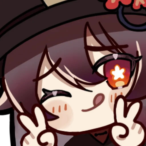 Эмодзи Genshin Emote