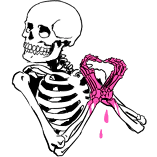 Эмодзи Груда костей 3