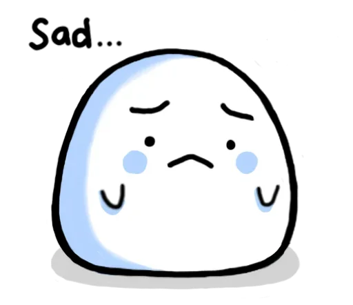 Эмодзи Just a snowball