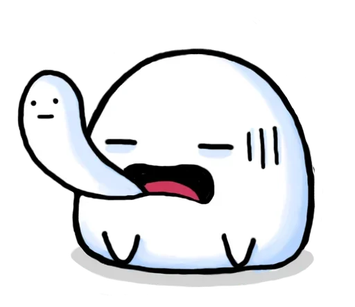 Эмодзи Just a snowball