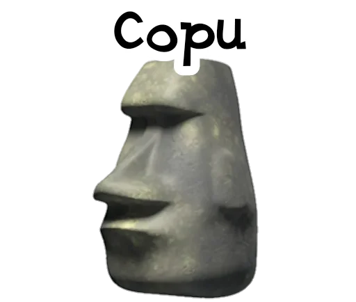 Эмодзи Камень? ?