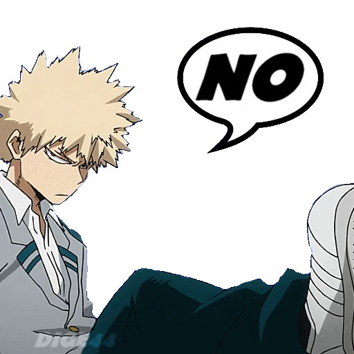 Эмодзи KATSUKI BAKUGO